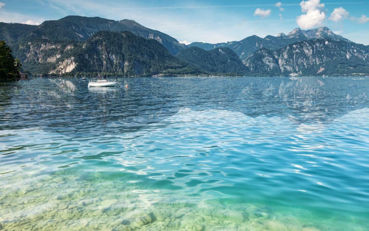 Fewo Atterseeperle - 80M2 Mit See- Und Gebirgsblick Steinbach am Attersee Exterior photo